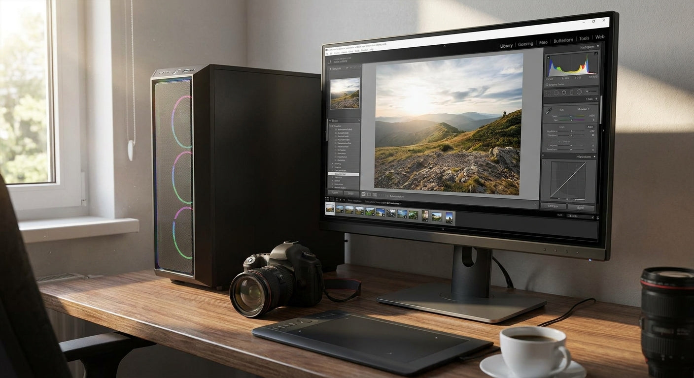 Gaming PC for freelance photographers editing RAW photos