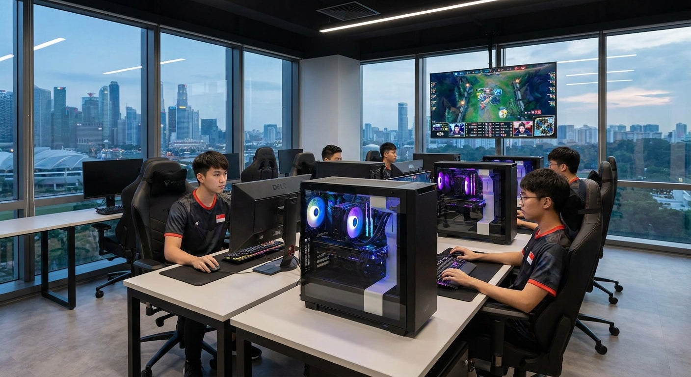 Gaming PC for national esports team training in Singapore