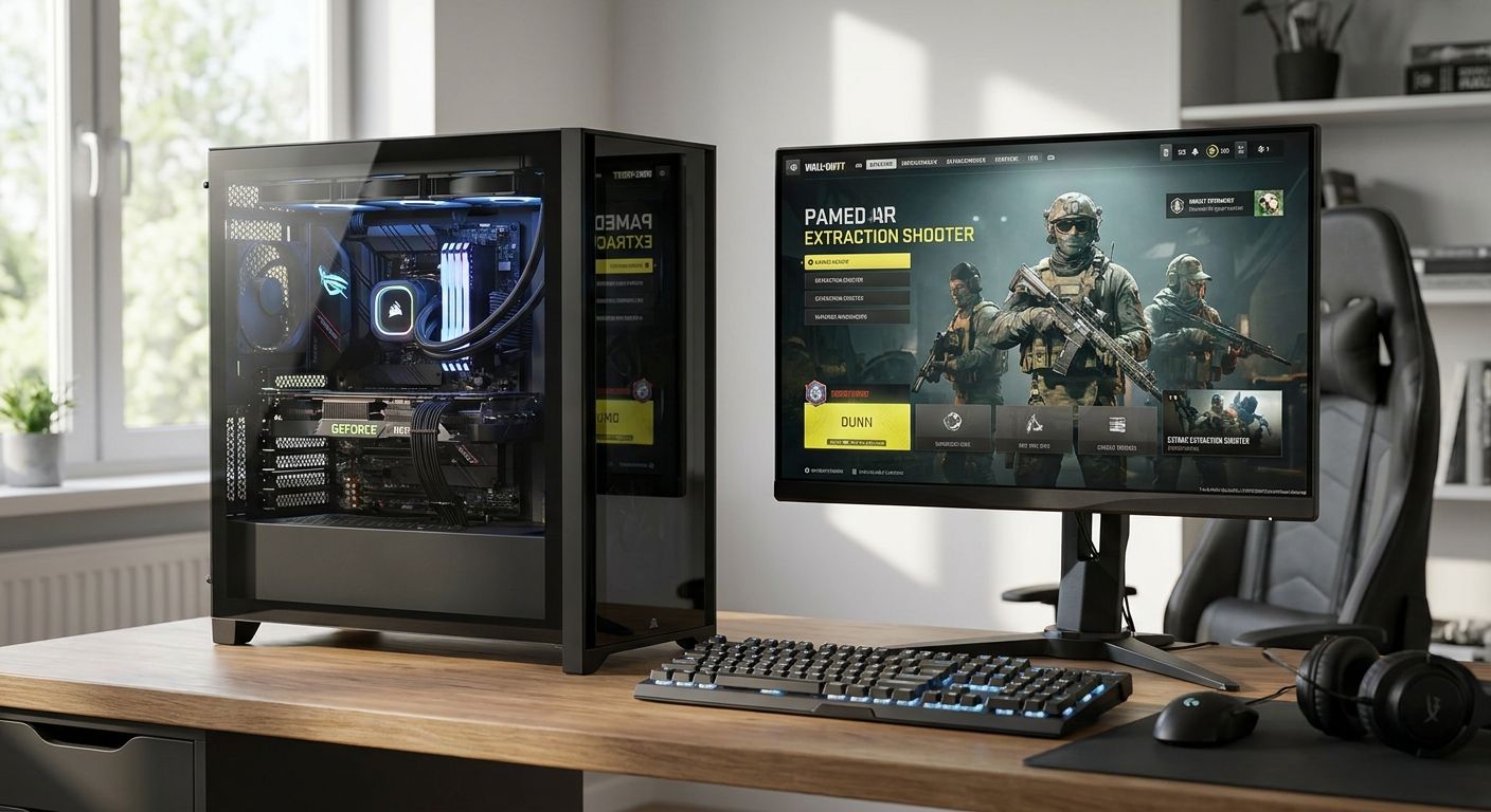 Gaming PC for Delta Force and modern extraction shooters