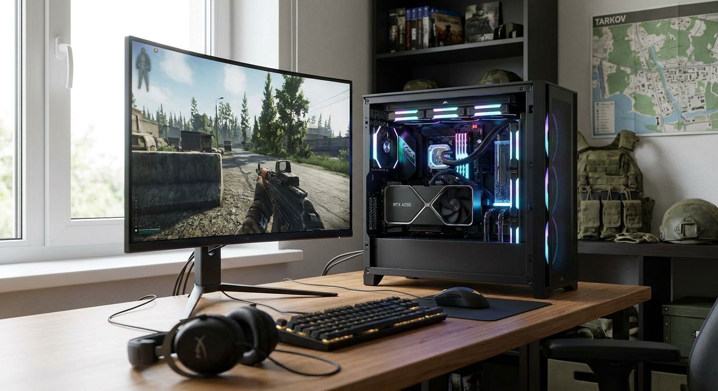 Gaming PC for Escape from Tarkov and extraction shooters