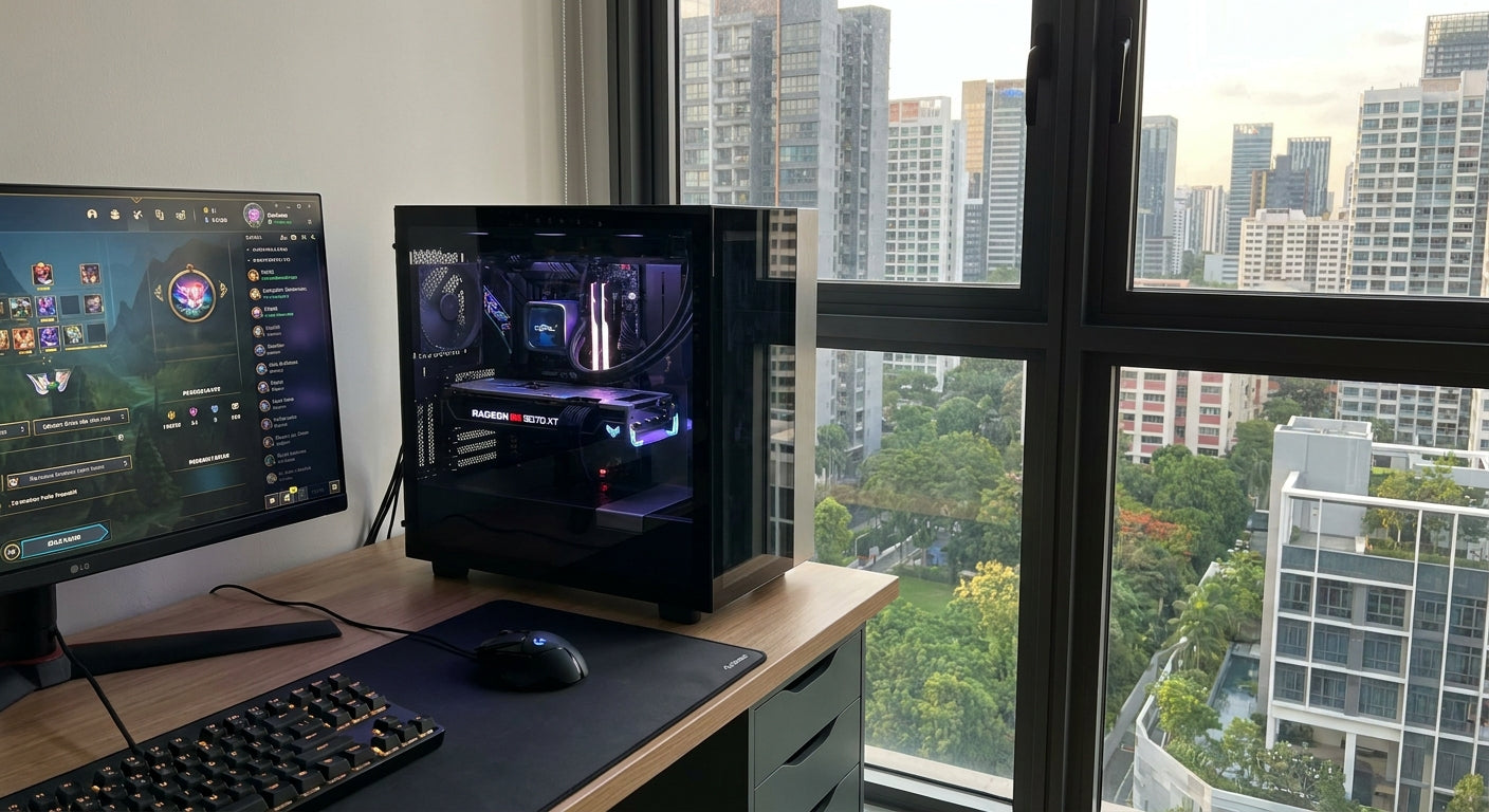 Best Radeon RX 9070 XT gaming PC in Singapore