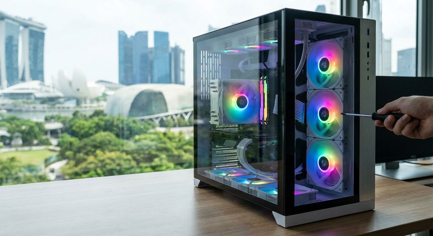Best case fans for a gaming PC in Singapore
