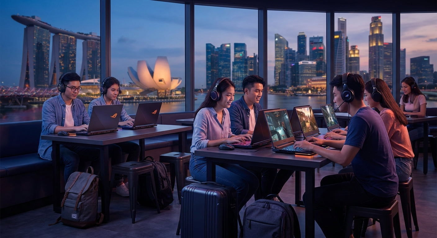 Gaming laptop for travel and LAN parties