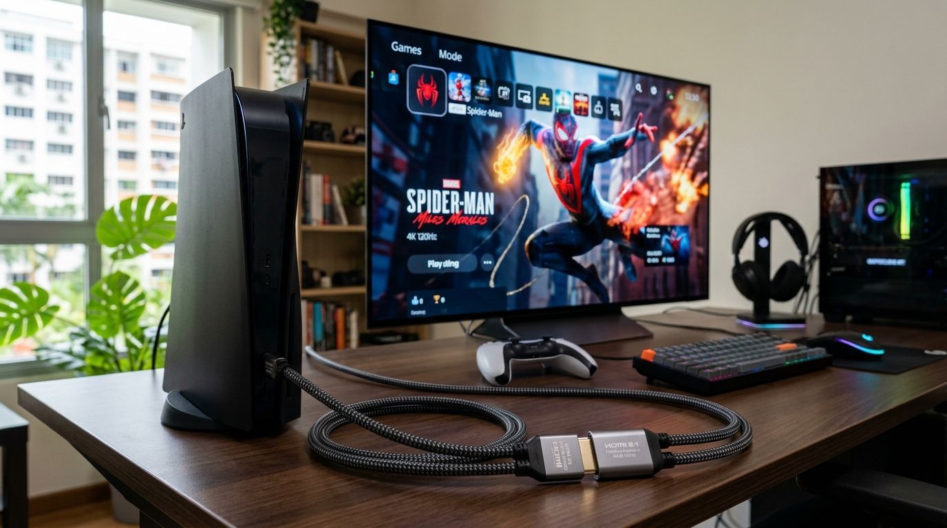Best HDMI 2.1 cable and adapters for 4K 120Hz gaming