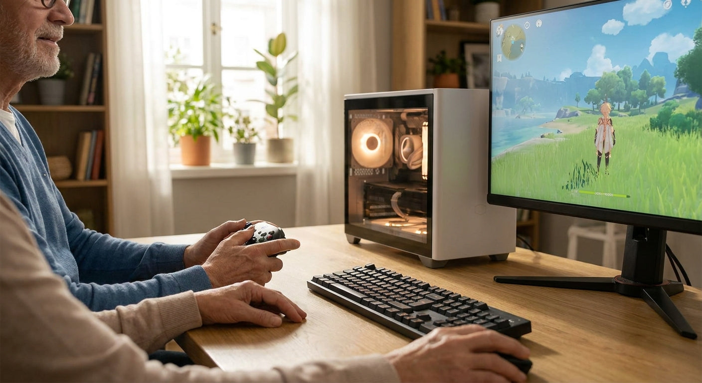 Gaming PC for retirees and casual weekend gamers