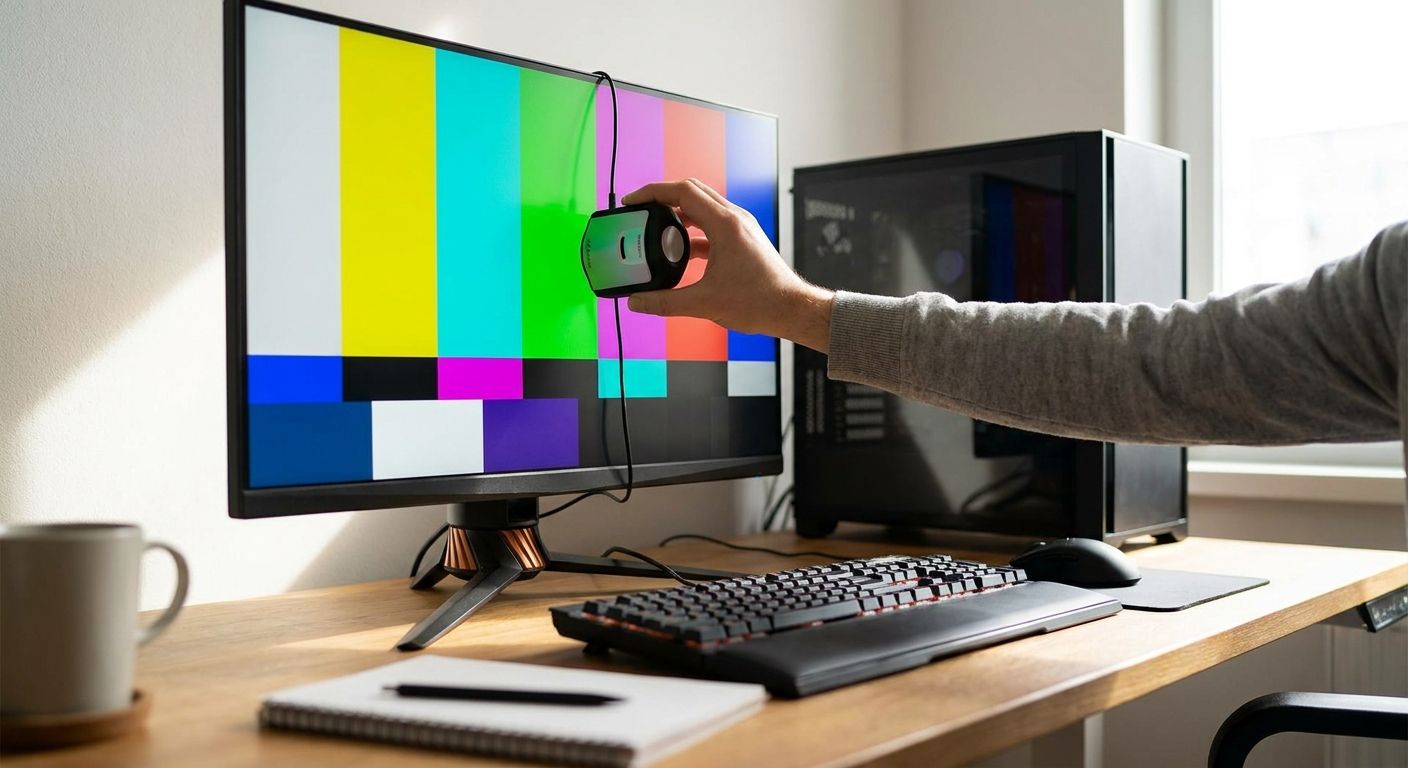 How to calibrate a gaming monitor for accurate colours