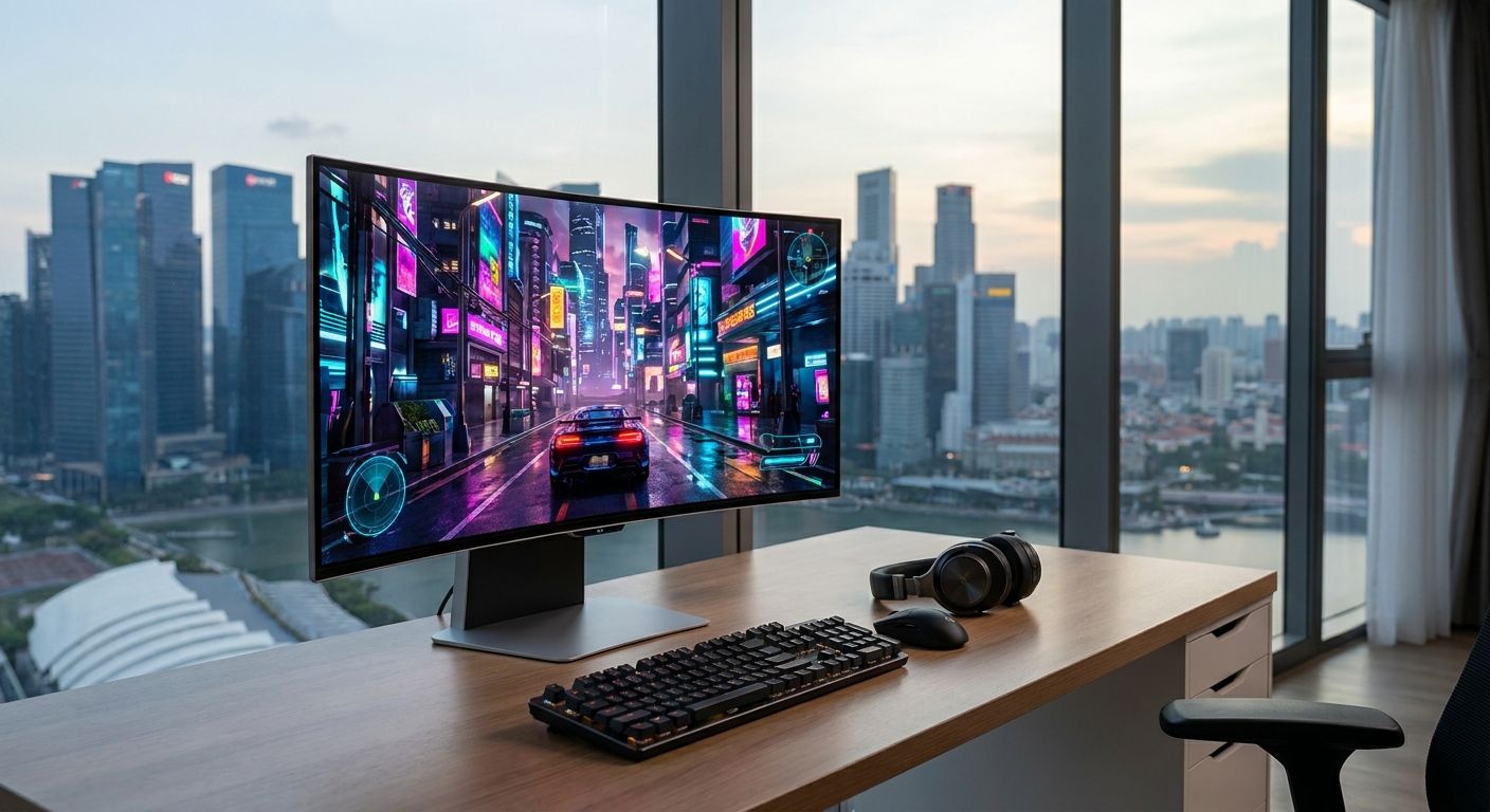 Best QD-OLED gaming monitor in Singapore