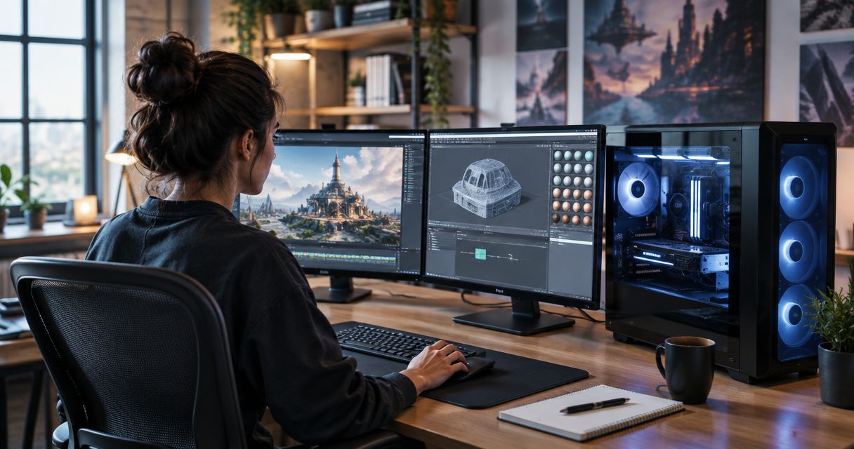 Gaming PC for VFX artists and CGI studios: complete 2026 guide