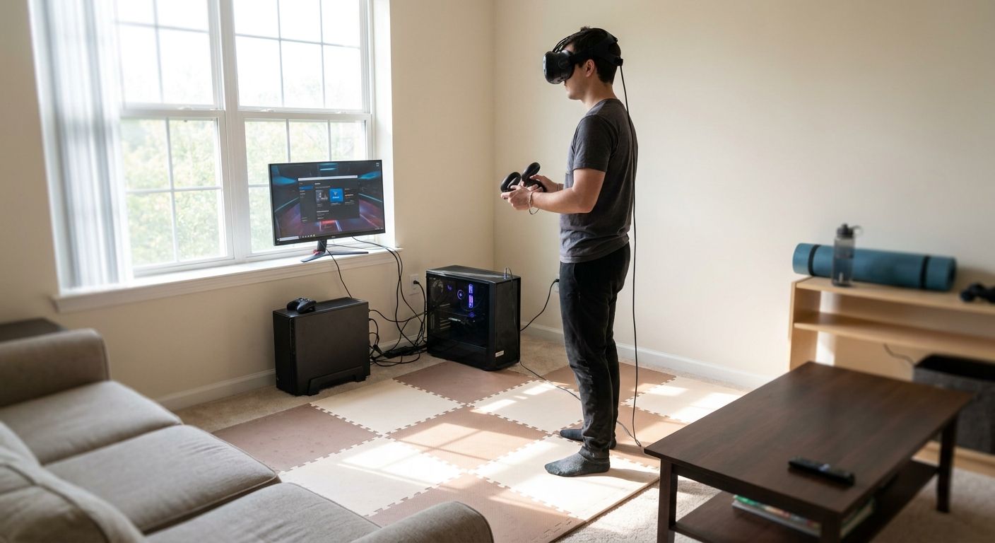How to set up a VR gaming space safely at home