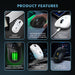 Armaggeddon Mirage V Tri Mode Wireless Gaming Mouse 10000 CPI, 1000Hz, PixArt 3325, Bluetooth 5.0, 2.4GHz, USB-C (FLASH SALE)