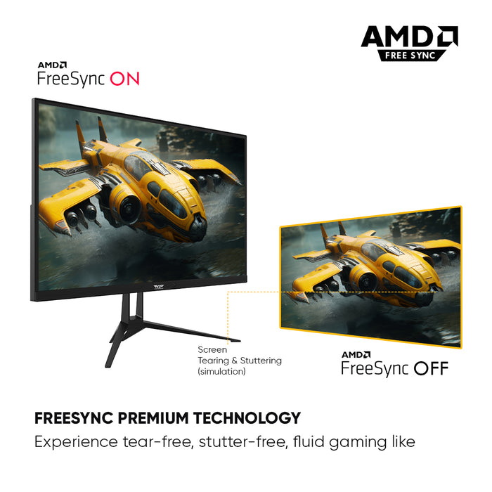 Armaggeddon PXP 24X 23.8" Full HD Fast VA Gaming Monitor 240Hz 1ms FreeSync & G-SYNC Compatible
