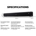 SonicGear SonicBar HD7000 Ultra Bass 140W TV Soundbar Bluetooth 5.0 | HDMI ARC, Optical & Dual Karaoke Mic Input
