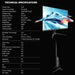 Armaggeddon PXP 24G 24" IPS 165Hz Full HD Gaming Monitor
