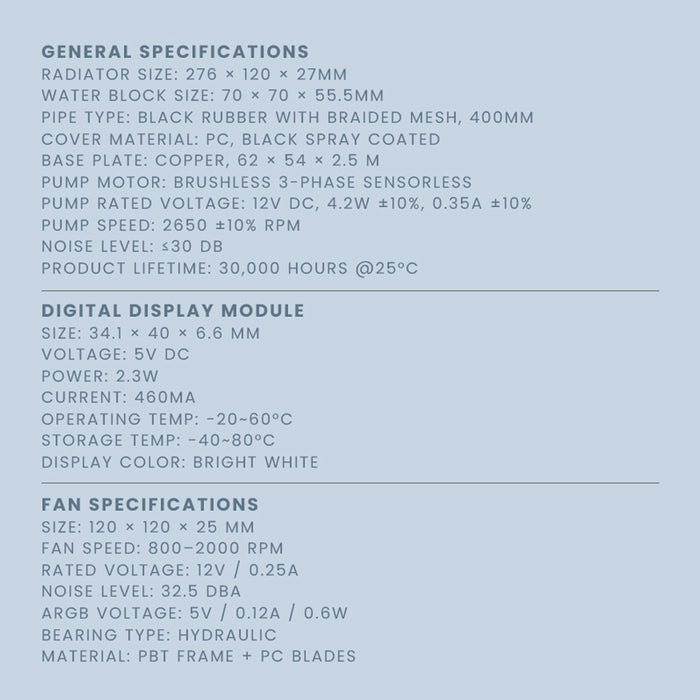 ARMAGGEDDON DEEP FREEZE ADV A240 ARGB