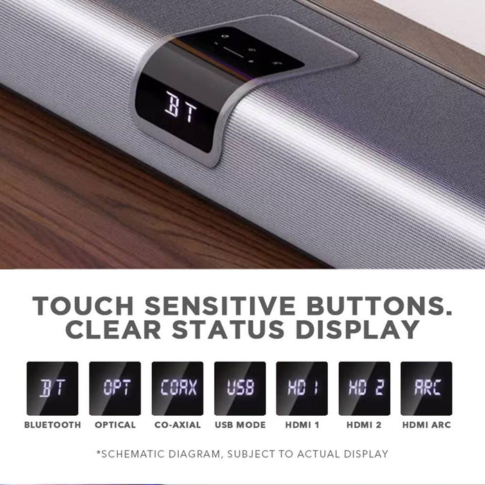 SONICGEAR STUDIOBAR 9000 DOLBY ATMOS 7.2.4 SOUNDBAR