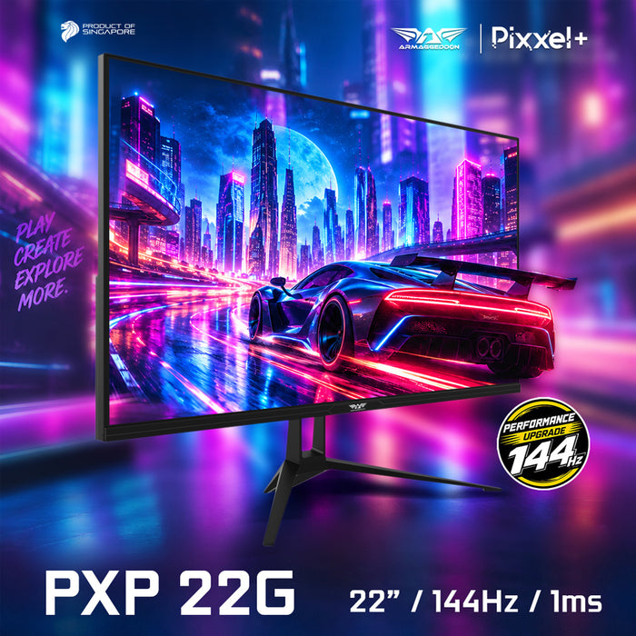 Armaggeddon PXP 22G 22" 144Hz Full HD Gaming Monitor