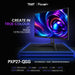 Armaggeddon PXP 27 QGG 27" 2K WQHD 1440p IPS Gaming Monitor 130Hz 10-Bit Colour FreeSync & G-SYNC Compatible