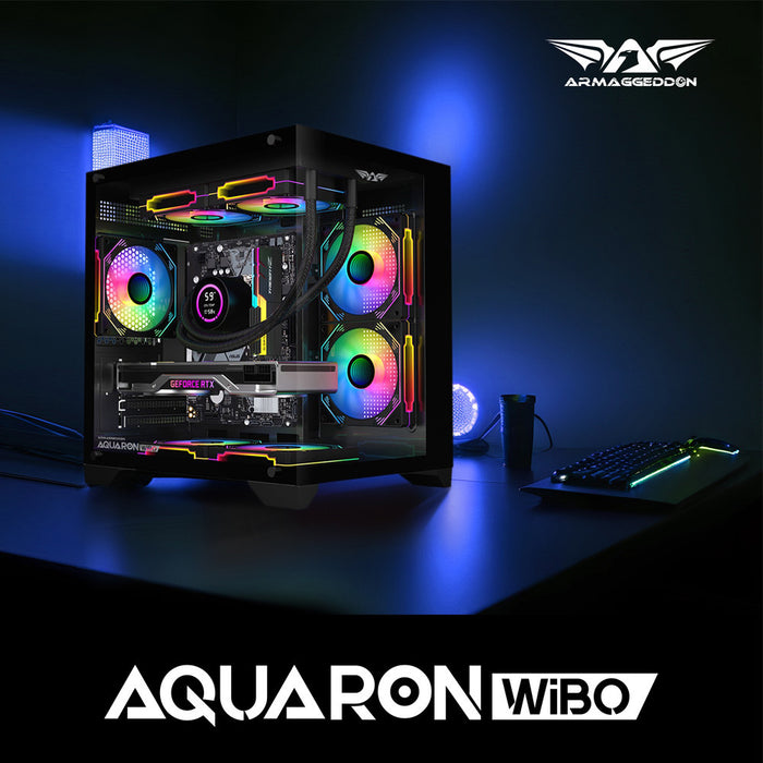 ARMAGGEDDON AQUARON WIBO PC chassis detail view