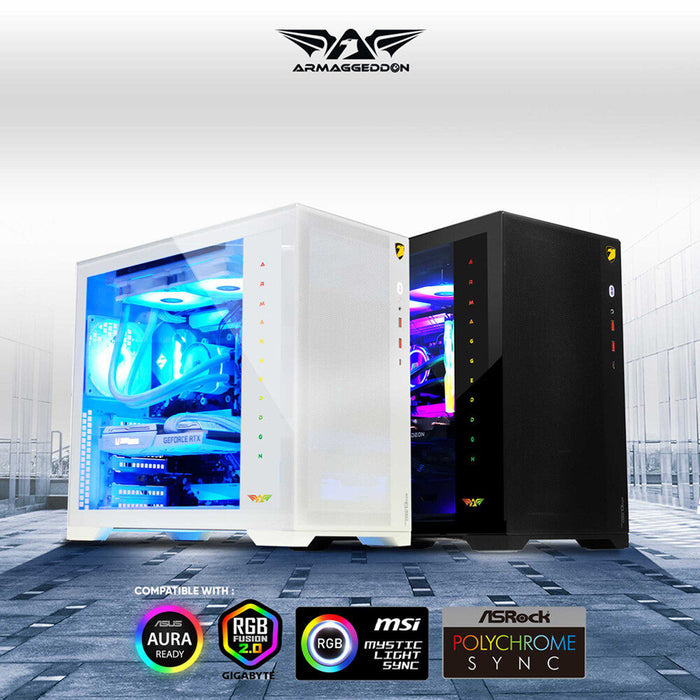 ARMAGGEDDON CORE 13 AIR PC chassis detail view