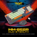 Armaggeddon MM-852R Duo Stealth Wireless Keyboard Mouse Combo Bluetooth 5.1, 2.4GHz, RGB, 85-Key, 3200 CPI