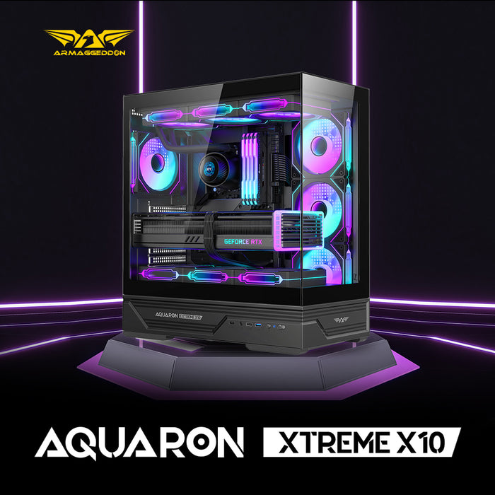 ARMAGGEDDON XTREME X10 PC chassis detail view