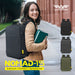 Armaggeddon Nomad 15 Flight Approved Travel Laptop Backpack with Anti Theft Lock, USB-A & USB-C Charging Ports and Shoe Compartment