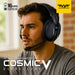 Armaggeddon Cosmic V Quad Mode Wireless RGB Gaming Headset Bluetooth 5.4, 2.4GHz USB-A USB-C, 40mm Drivers & Detachable Mic