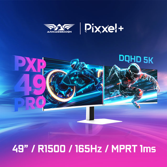 Armaggeddon PXP 49 PRO 49-inch Curved DQHD 5120x1440 144Hz Ultrawide Gaming Monitor — product image 16