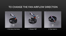 ALSEYE DM12 PC cooling fan
