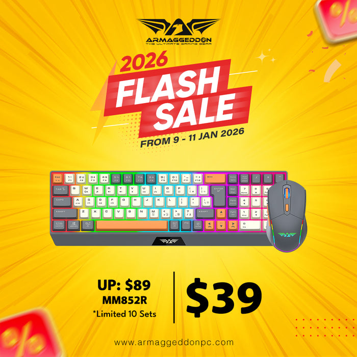 ARMAGGEDDON MM-852R DUAL STEALTH (LIMITED 10 UNITS)