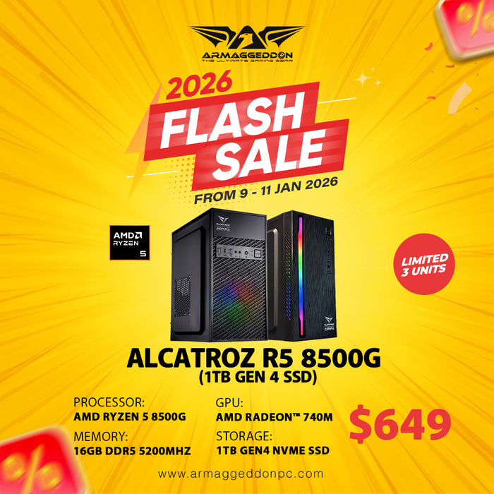 RYZEN 5 8500G BUNDLE | Best Entry Level for Gaming and Office (LIMITED 3 UNITS)