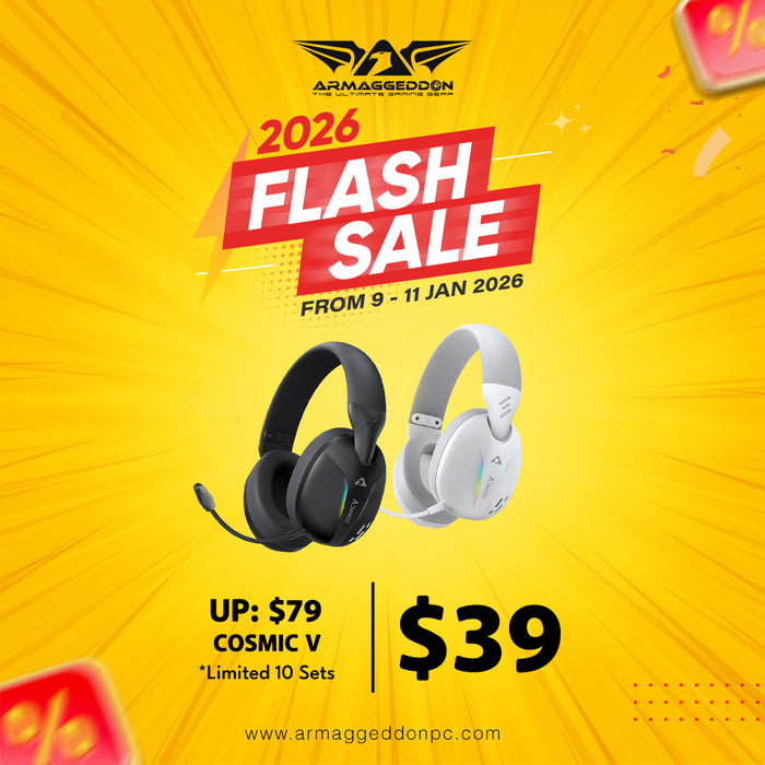 ARMAGGEDDON COSMIC V ULTRA CLEAR (LIMITED 10 UNITS)