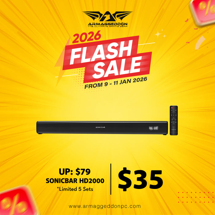 SONICGEAR SONICBAR HD2000 (LIMITED 10 UNITS)