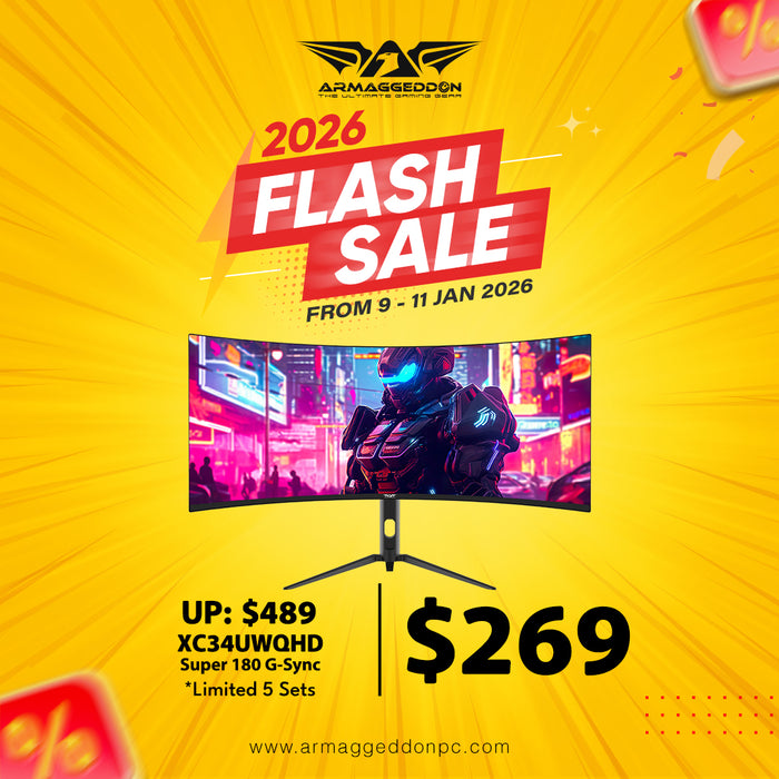 XTREME SERIES XC34UWQHD 180Hz GSYNC (LIMITED 5 UNIT)