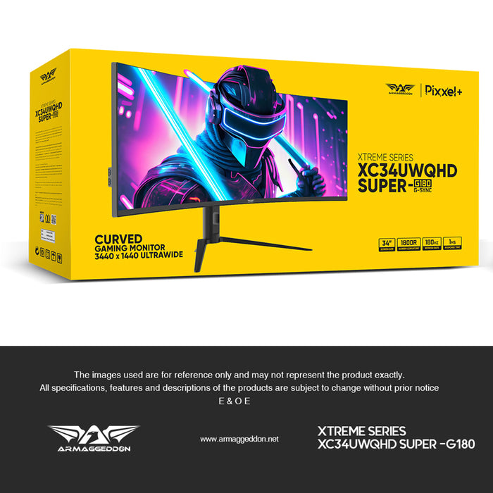 XTREME SERIES XC34UWQHD 180Hz GSYNC