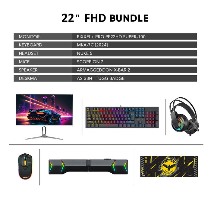 22" FHD Bundle