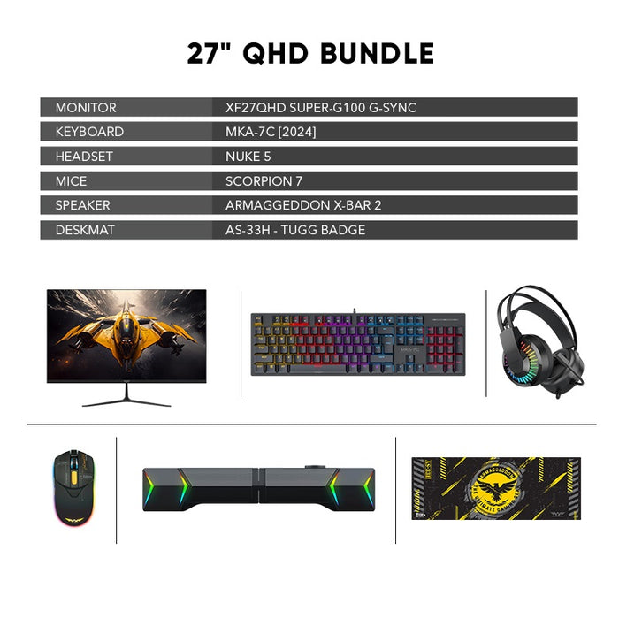 27" QHD Bundle