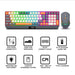 Armaggeddon MM-852R Duo Stealth Wireless Keyboard Mouse Combo Bluetooth 5.1, 2.4GHz, RGB, 85-Key, 3200 CPI