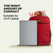 Armaggeddon Reload 5 Recycled 15.6 Inch Laptop Backpack with Anti Theft Zip, Bottle Pocket & Adjustable Straps