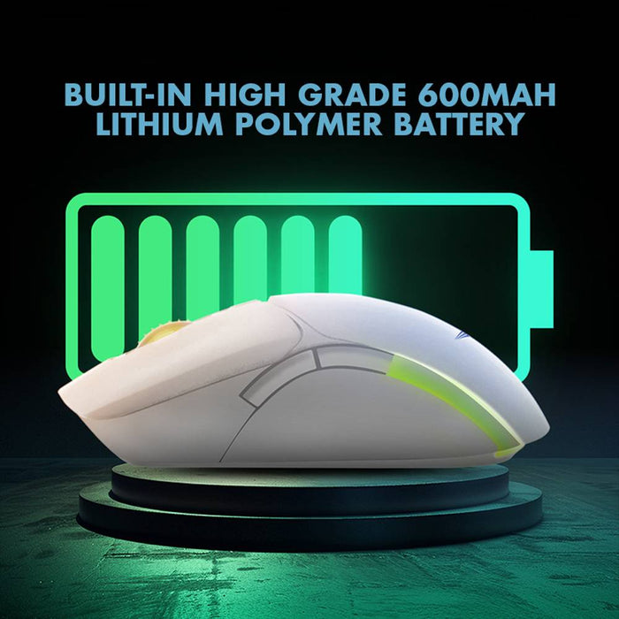 Armaggeddon Mirage VI Tri Mode Wireless Gaming Mouse 10000 CPI, 1000Hz, Bluetooth 5.0, 2.4GHz, USB-C, RGB