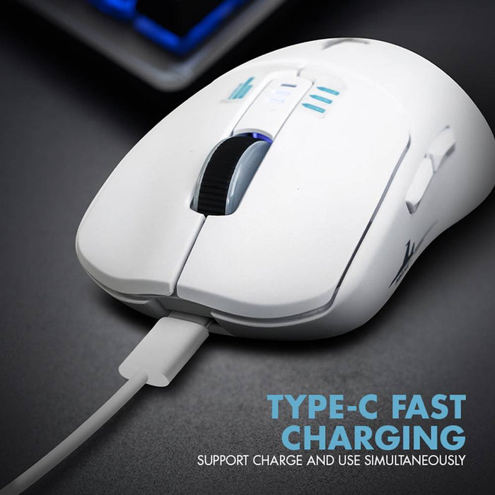 Armaggeddon Mirage V Tri Mode Wireless Gaming Mouse 10000 CPI, 1000Hz, PixArt 3325, Bluetooth 5.0, 2.4GHz, USB-C (FLASH SALE)