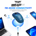 Armaggeddon Mirage VI Sigma DC Wireless Gaming Mouse with Charging Dock (Flash Sales))
