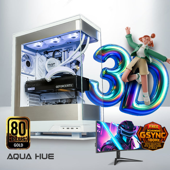 RYZEN 7 9800X3D + RTX 5090 OC (GRAPHIC / VIDEO CREATORS PC)