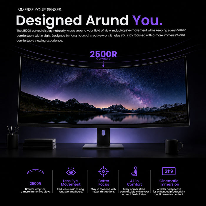 Armaggeddon PXP 40 UPN 40" 5K2K Fast Nano IPS Curved By LG Ultrawide Monitor
