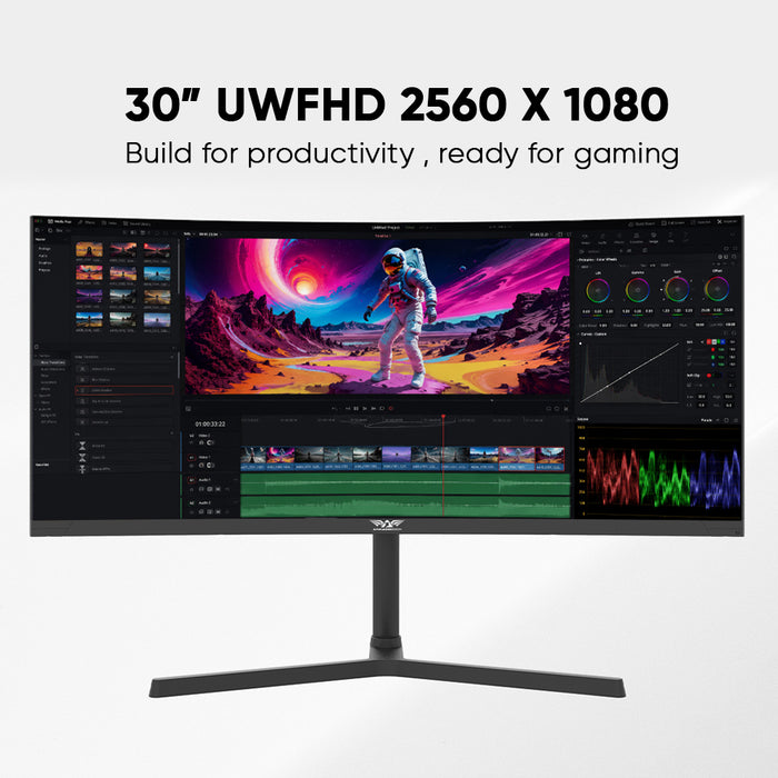 Armaggeddon PXP 30 XD 30" Fast VA Curved 200Hz Gaming Monitor