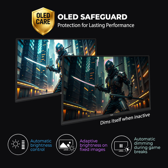 Armaggeddon PXP 27 UXO 27" Samsung QD OLED 280Hz QHD Gaming Monitor