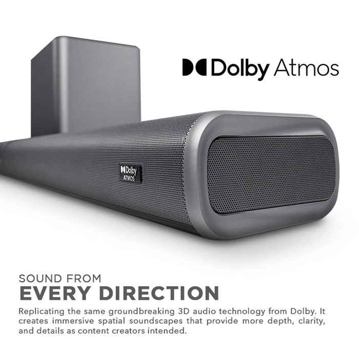 SONICGEAR STUDIOBAR 3000 DOLBY ATMOS 5.1.2 SOUNDBAR