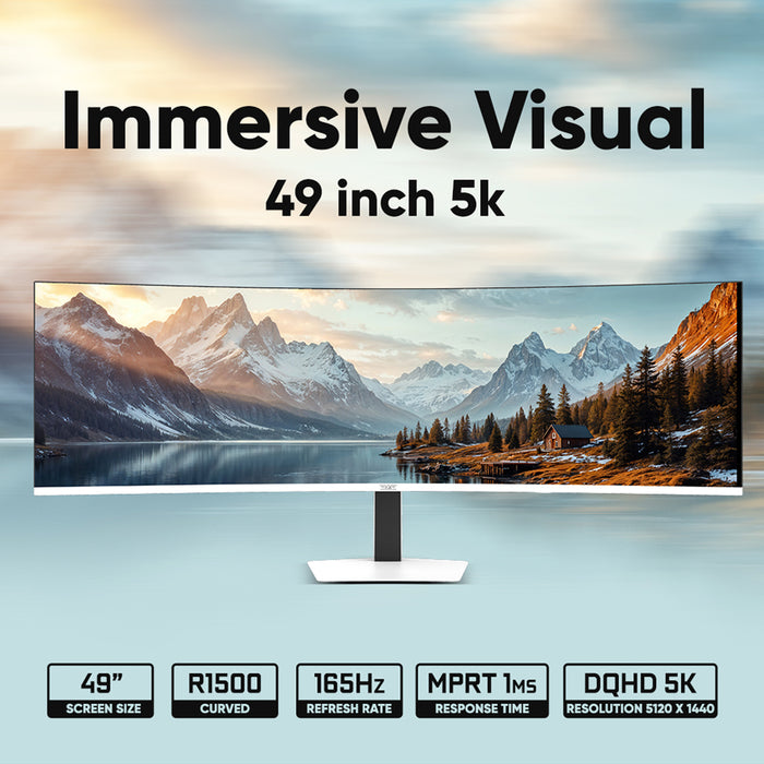 Armaggeddon PXP 49 PRO 49-inch Curved DQHD 5120x1440 144Hz Ultrawide Gaming Monitor — product image 14