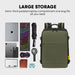 Armaggeddon Nomad 15 Flight Approved Travel Laptop Backpack with Anti Theft Lock, USB-A & USB-C Charging Ports and Shoe Compartment