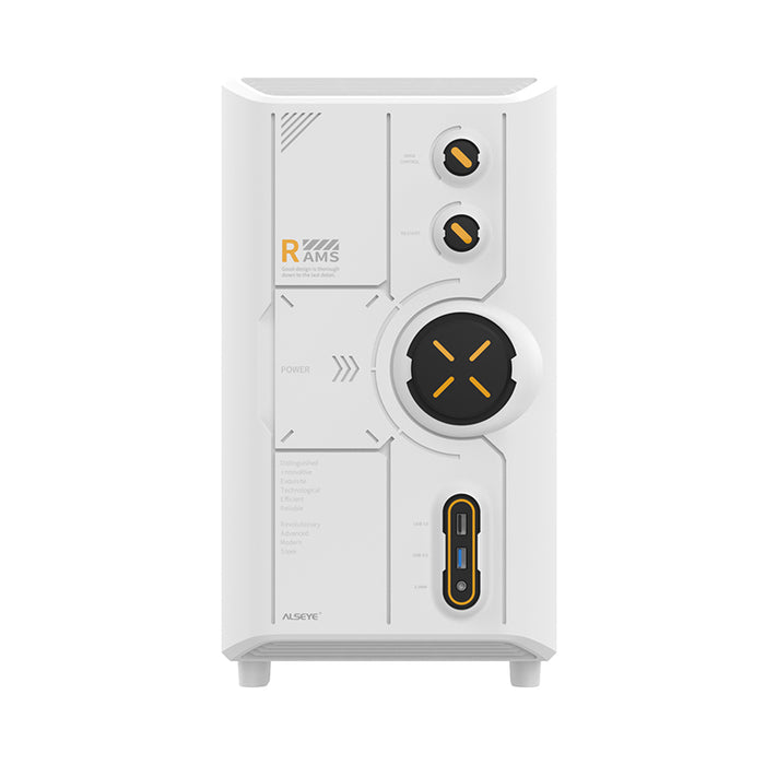 ALSEYE RAMS 2.0 PC chassis detail view